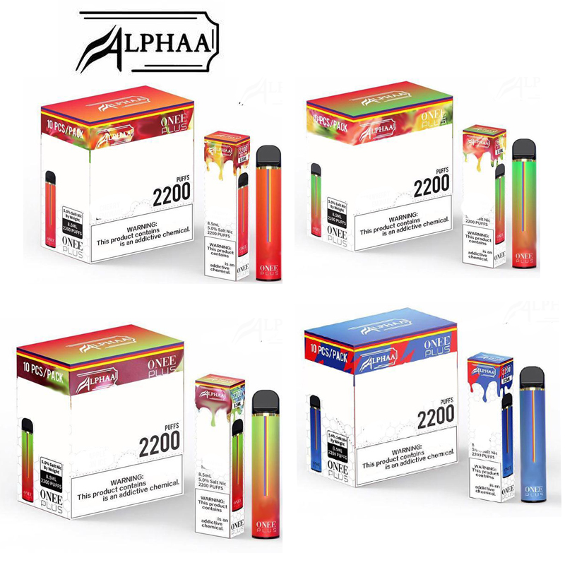 

KangVape Alphaa Onee Plus 1100mah Powerful Disposable Vape Kit With 2200 Puffs Pre-Filled 8.5ml Carrtridge Vaporizer Device
