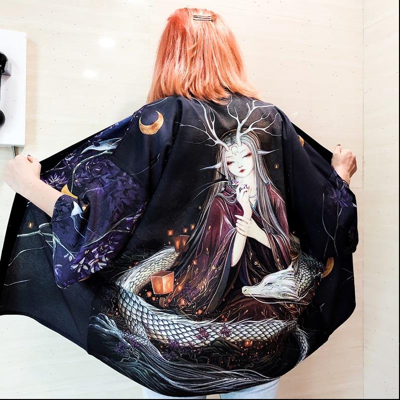 

korean clothing streetwear soft womens blouses girl aesthetic ullzang clothes kimono cardigan for women blouse haori female aa3004, White