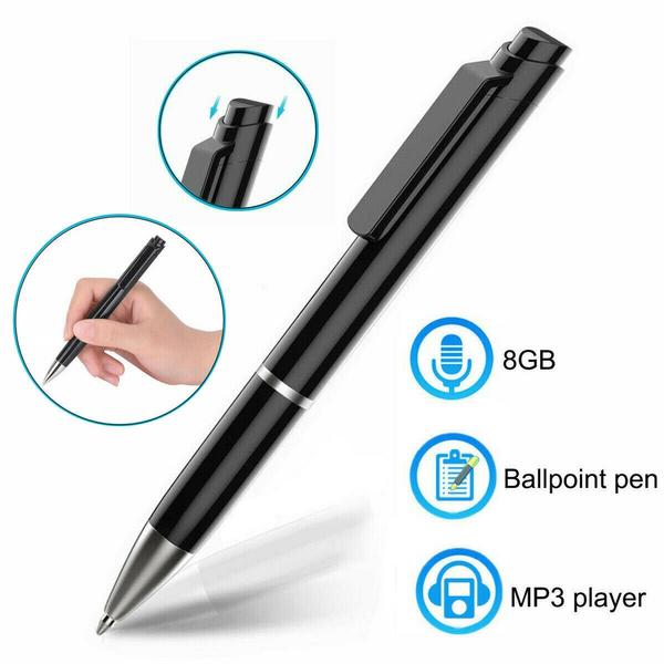 Digital Voice Recorder SK011 USB Hidden 8GB Tiny Mini Audio Recording Devices Pen With MP3-image-728186374