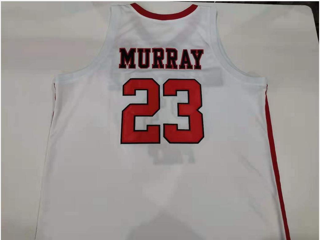 

rare Basketball Jersey Men Youth women Vintage Jamal Murray Orangeville Prep High School Size S-5XL custom any name or number, White youth s-xl