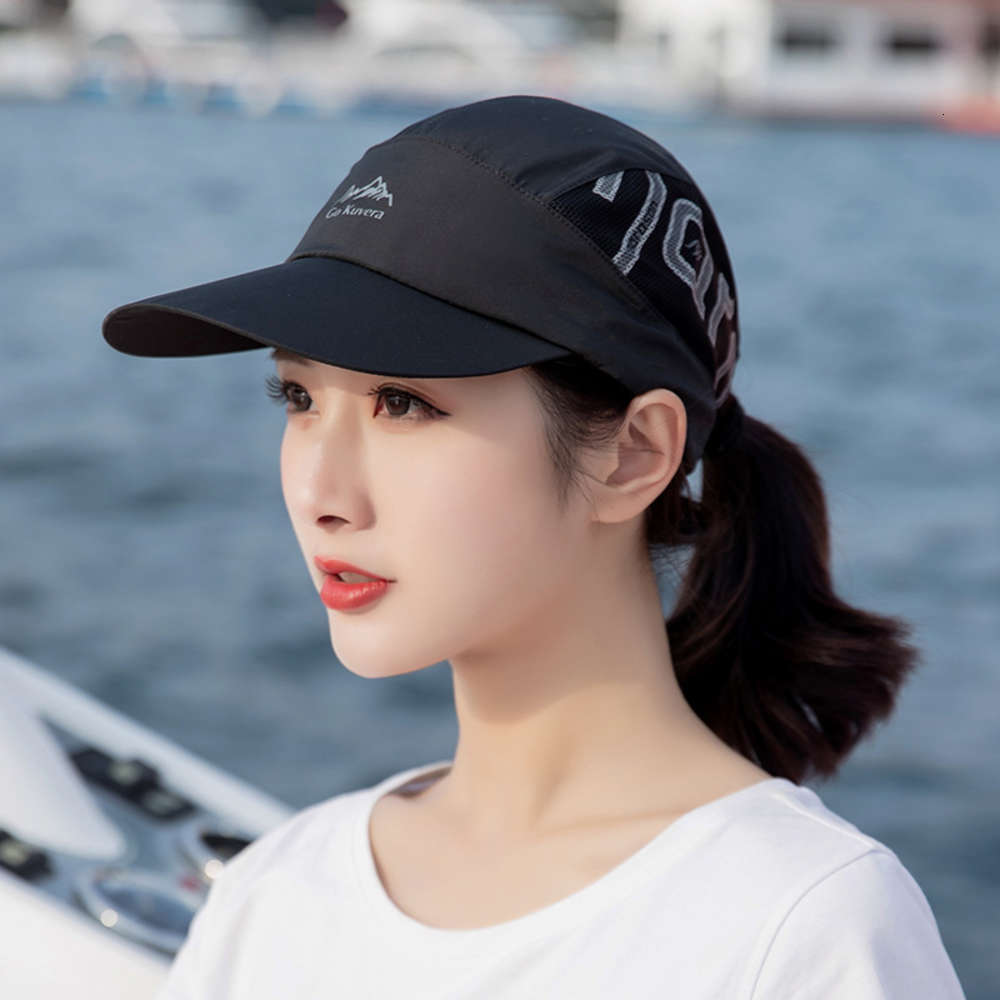 

Spring and summer quick drying cap women's breathable lightweight baseball men's outdoor cycling Sun Hat Women's sun hat, Blue;gray
