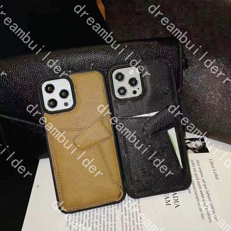 

L fashion phone cases for 12 pro max 12mini mini 11Pro 11proMax 7 8 plus X XS XR XSMAX PU leather case designer shell with card bag
