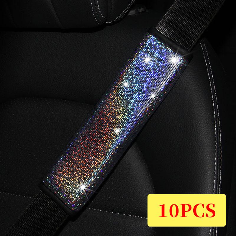 

Safety Belts & Accessories 10pcs Car Seat Belt Cover Universal Auto Covers Cushion Protector Shoulder Protection
