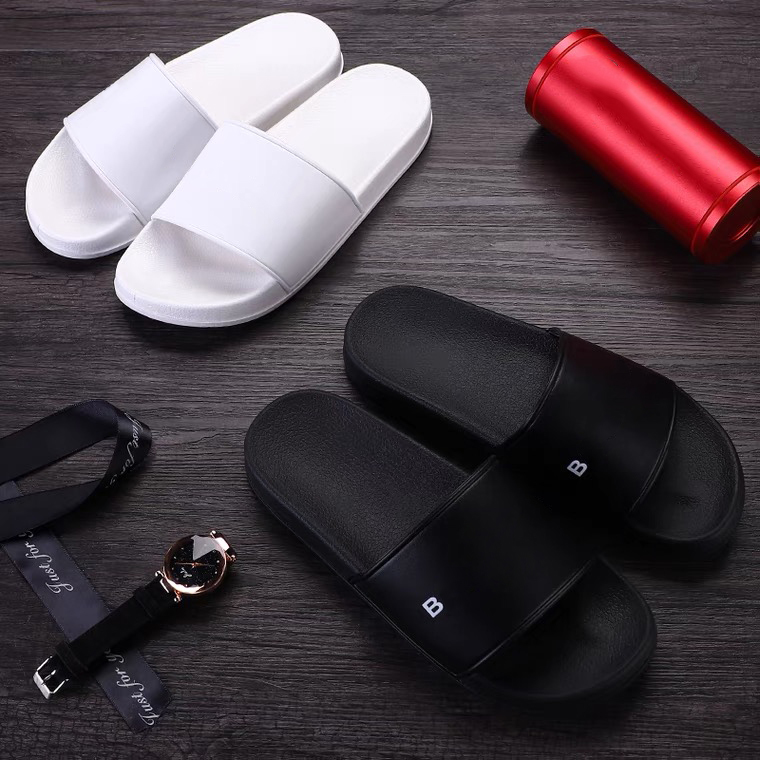 

Top Quality Mens Womens Slipper Three-dimensional Font Shoes Slide Summer Fashion Wide Flat Sandals Flip Flop With Box Size 36-46