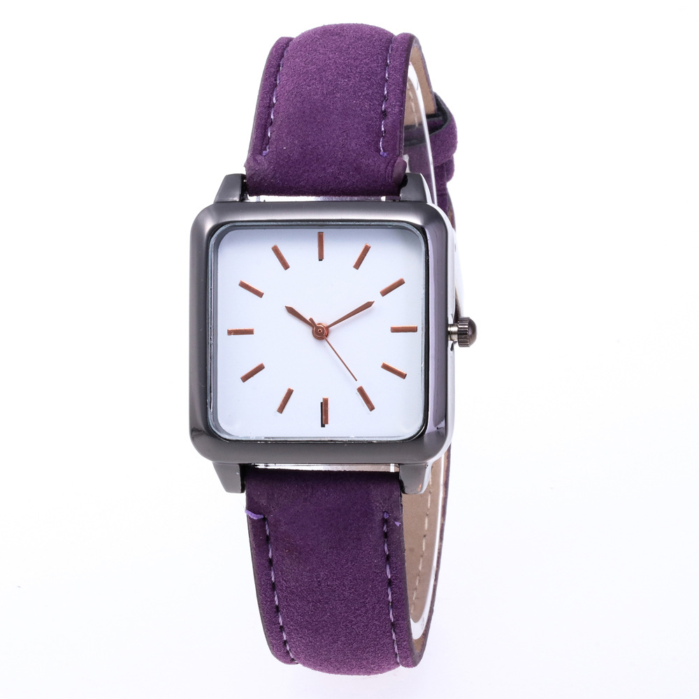 

New arrival Multicolor classic luxury quartz watch for Womens fashion gift watch with Leather wristband w04, 5#