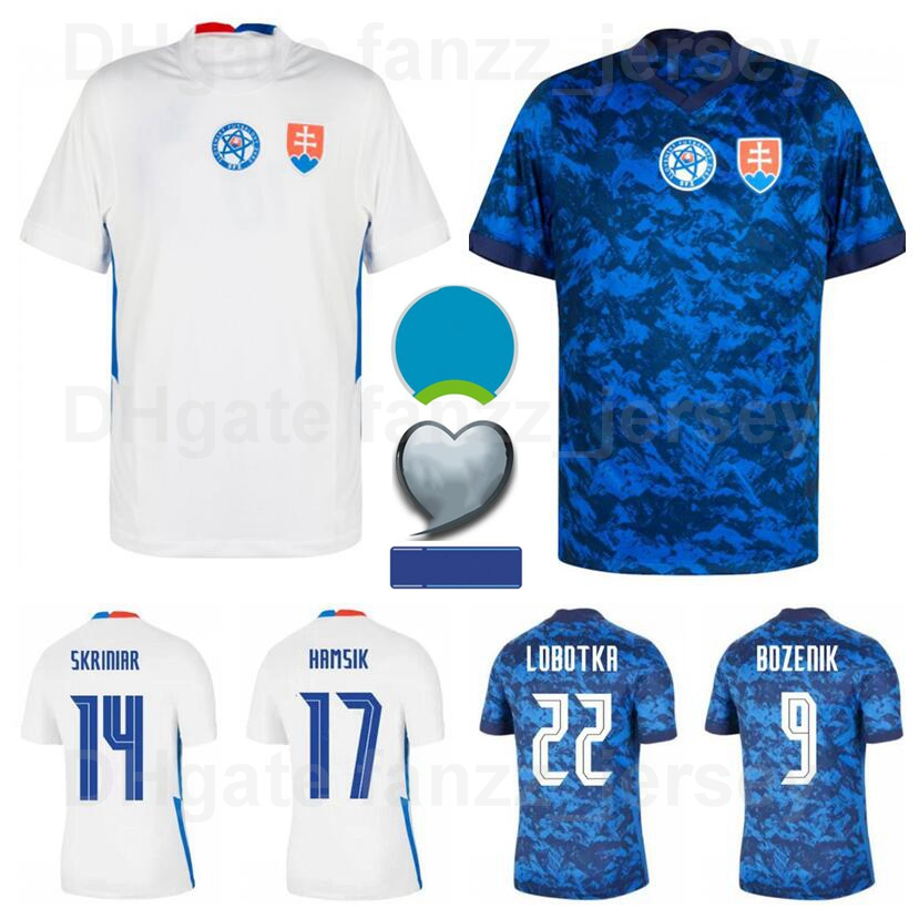 

Europe Cup Patch 2020-2021 Slovakia Soccer Jersey National Team Hamsik Skriniar Kucka Mak Duris Bozenik Duda Gregus Pekarik Strelec Football Shirt Kits, Blue