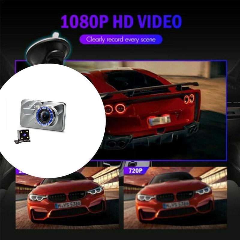 

High-definition Night Vision 4 Inch IPS Screen 1080P Recording Driving Recorder, HD Rear Recorder Dual And Fron M7I2 Car Dvr DVRs