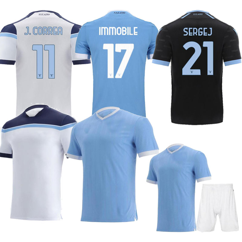 

lazio 21 22 home soccer jerseys LUIS ALBERTO J.CORREA IMMOBILE away thid 2021 2022 maglie da calcio SERGEJ LAZZARI Marusic Vedat Muriqi men kids kit 3rd football shirts