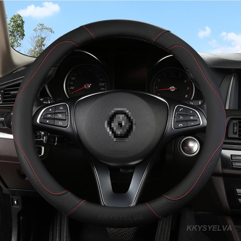 

Steering Wheel Covers Cover For Scenic Clio Laguna 2 3 4 5 Kangoo Fluence Megane Trafic Talisman Twingo Kaptur Car Accessories