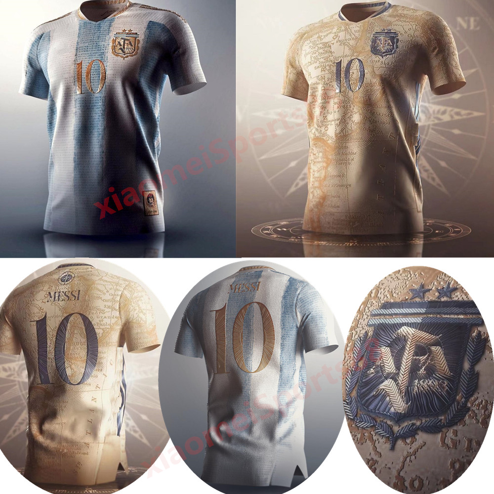

2021 2022 Men ARGENTINA CONCEPT soccer jersey Maradona special badge golden elements 10 Messi football shirt, Argentina concept jersey