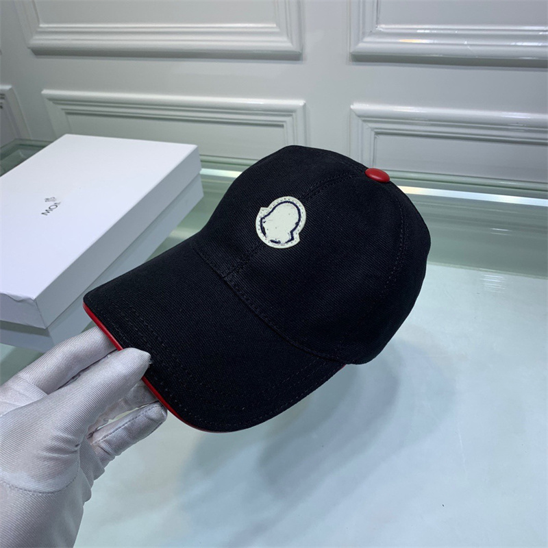 

Luxury hat Fashion Men Women Baseball Cap Cotton Sun Hats High Quality Hip Hop Classic Caps brand LOGO Adjustable, White