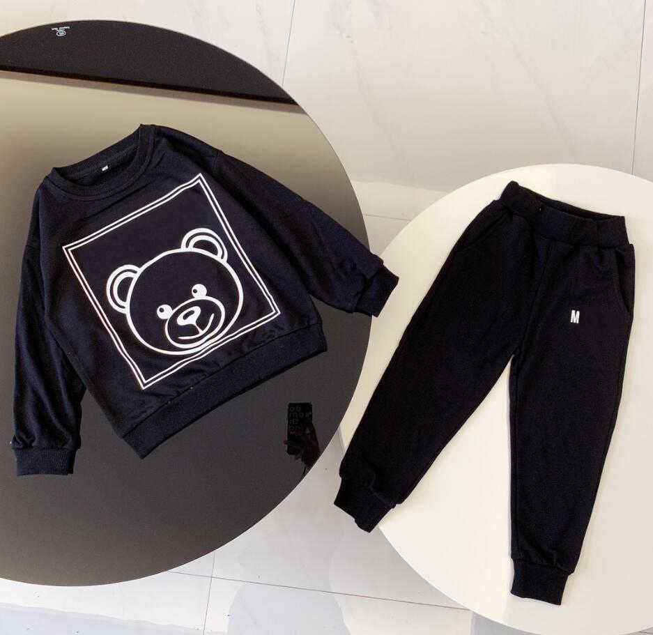 

Designers Kids hoodie Suit Clothes Sets Boys Girls jacket coat trousers Infant sweater Tracksuits Outdoor Children Sports Baby Boy, M#2