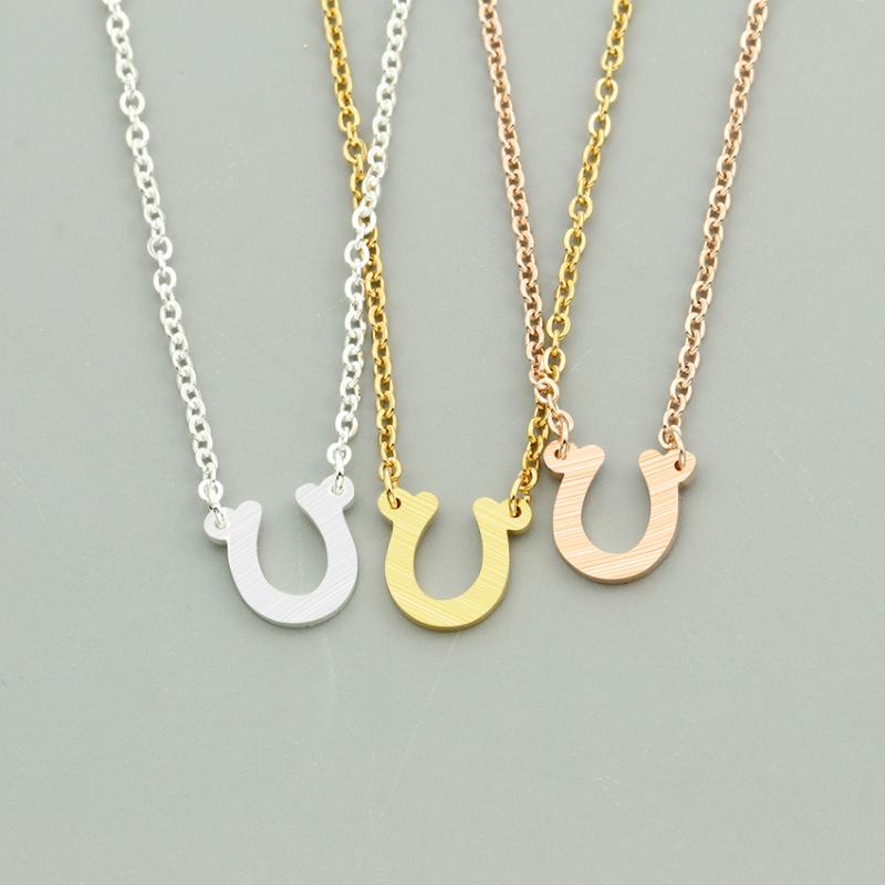 Pendant Necklaces GORGEOUS TALE Fashion Jewelry Letter U Magnet Shape Charms Three Colors Available Magnective Necklace For Women-image-697625110