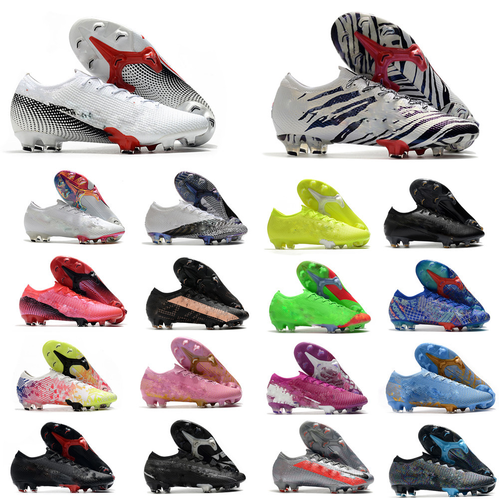 

mens Low cLow cut soccer shoes Superfly 7 Elite SE FG soccer cleats CR7 neymar football boots Mercurial Elite FG Fast delivery