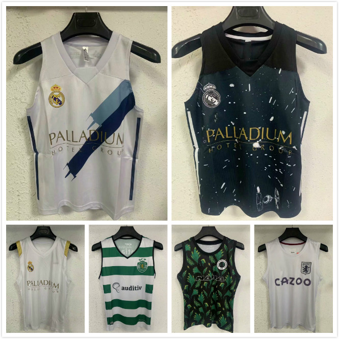 

2021 Vest black blue red soccer jerseys Algeria clothes keep Lisbon sleeveless M-XXL On sale