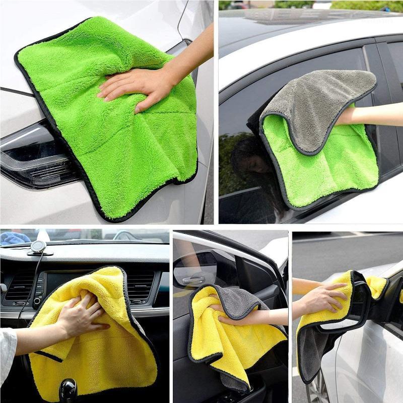 

Car Sponge 3PCS Microfiber Towel Cloth Wash Cleaning Drying Auto Detailing(30x30cm)