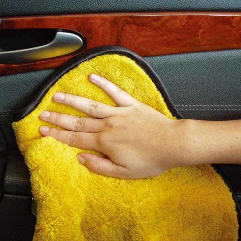 

Car Sponge 1PC Washing Towel Durable Super Thick Plush Microfiber Cleaning Cloth