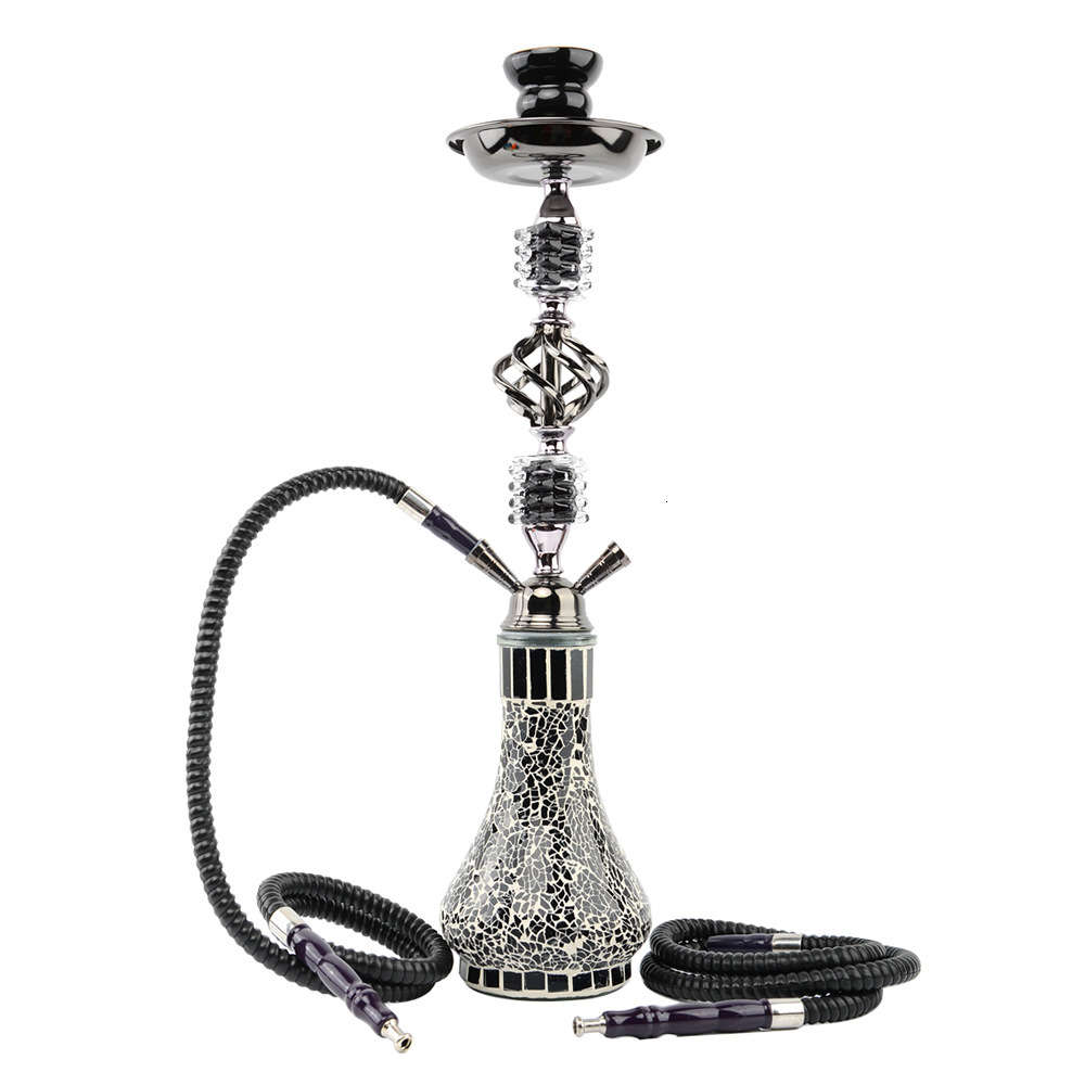 

Glass water pipe large double pipe Arabian water pipe shishahookah