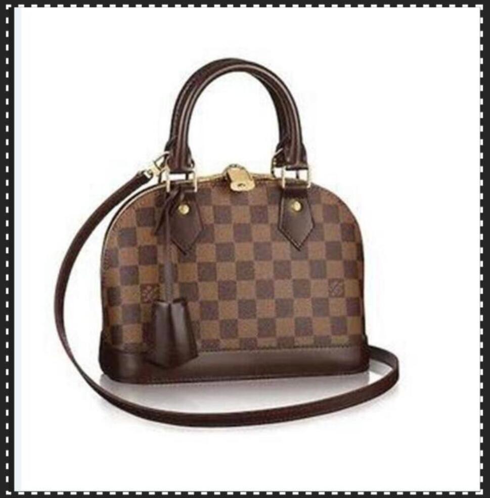 

LV LOUIS 1 VITTON Handbag Women Leather ALMA BB Shoulder Bag Evening Shell bag Luxury Messenger Bags Purse Tote