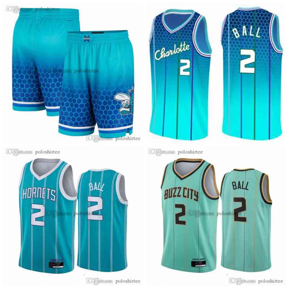 

2022 75th Mens LaMelo Ball Basketball Jerseys Shorts Sweatpants Charlotte's Hornets's Jersey