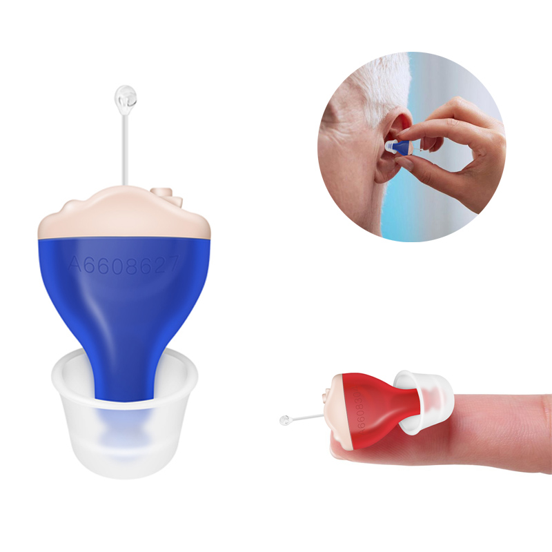 112 Digital Hearing Aid Red&Blue ITC Mini Invisible Sound Enhancer Earbuds For Elderly Adults Severe Loss Hearing Amplifier AidScouts-image-734813172