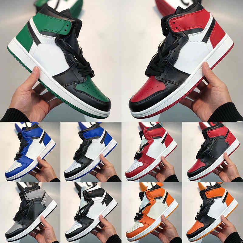 

Dark OG Shoes 1 Chicago Mocha Dye Patent Sneakers jumpman 1S Basketball UNC Shattered Backboard Tie Hack Mfllx, Black