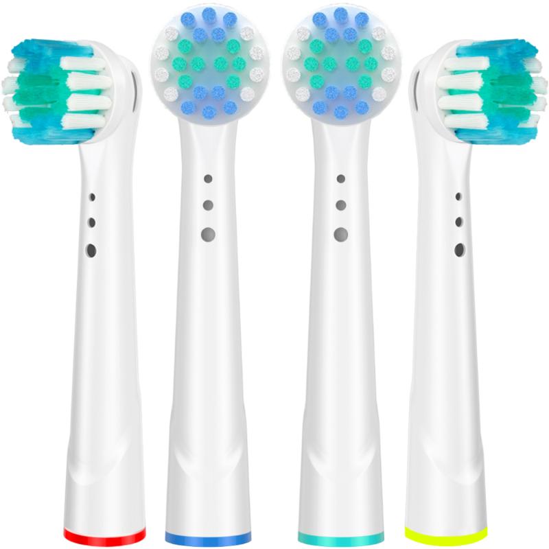 

Smart Electric Toothbrush 4Pcs Standard Clean Replacement Heads For Oral B Brush