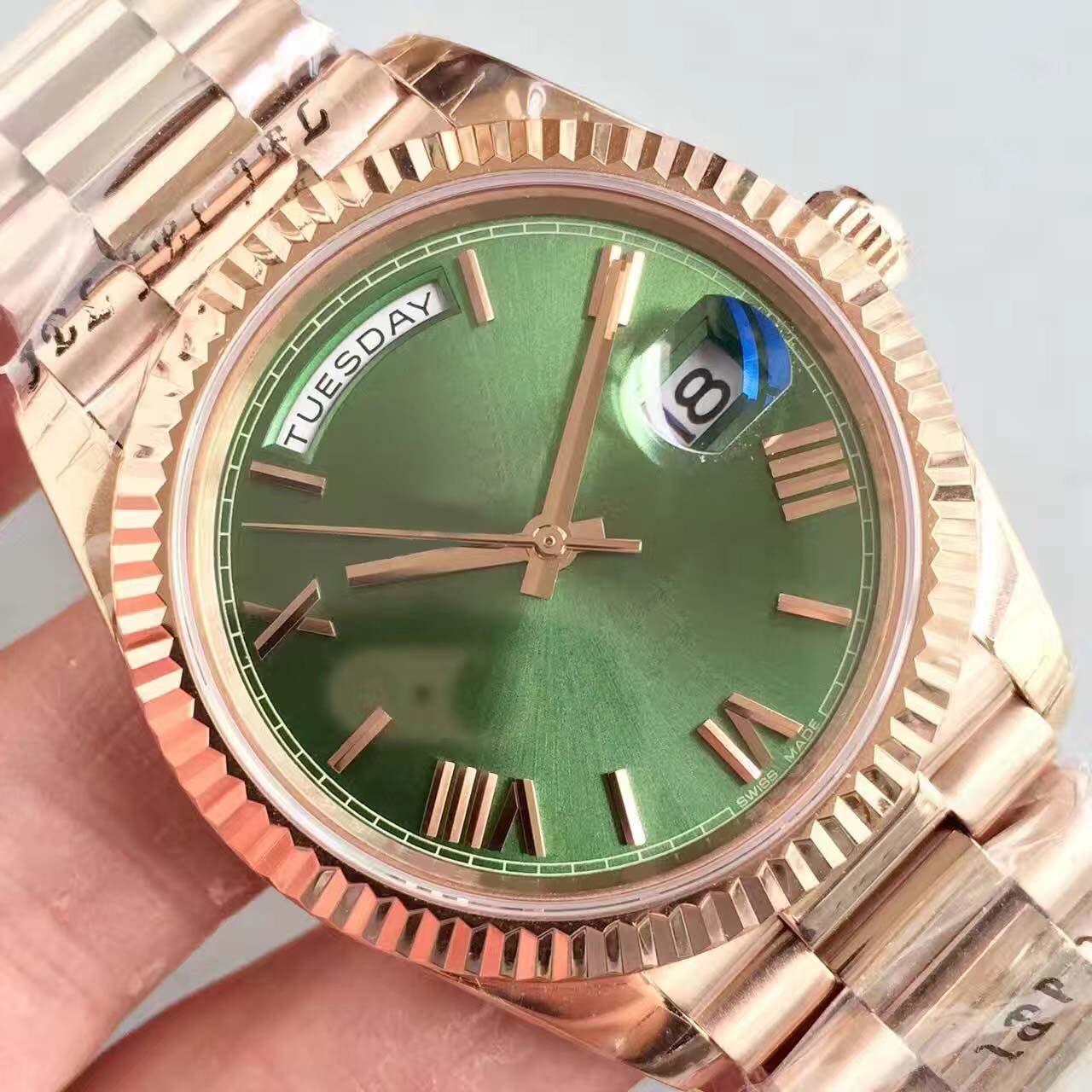 Date de montre en gros de haute qualité GLIDE MÉCANIQUE Smooth 40mm Mens Royal Oaks Watch Innewless Steel Sold Wrist Wrist