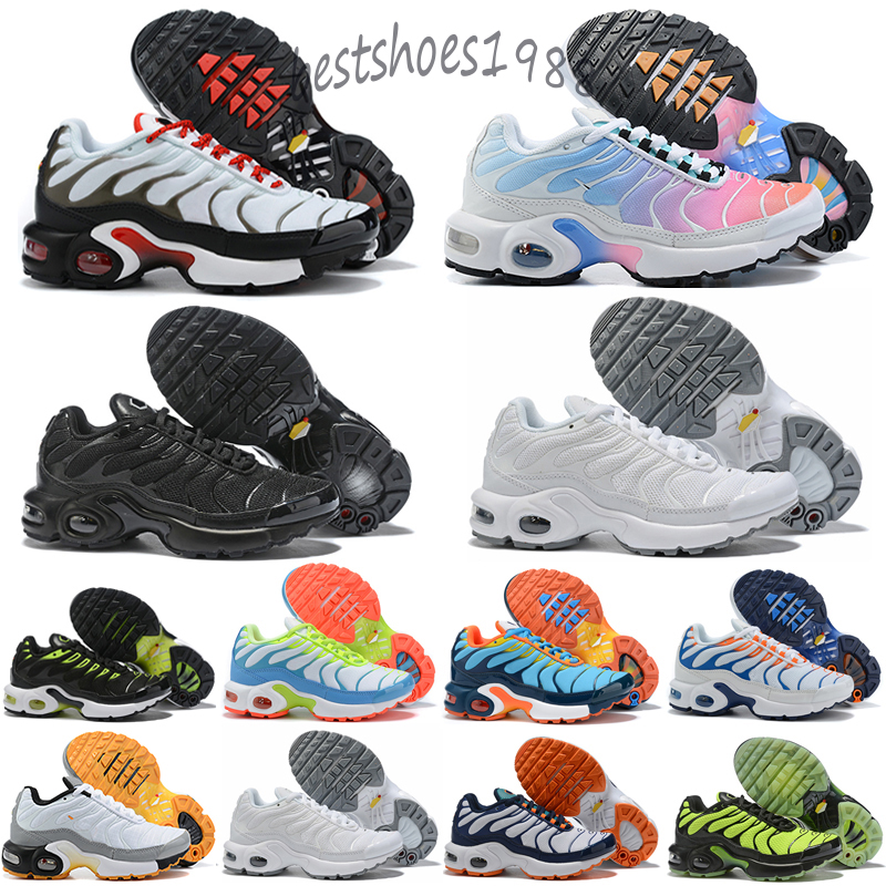 

Kids Running TN Shoes tn enfant Breathable Soft Sports Chaussures Boys Girls Tns Plus Sneakers Youth requin Trainers Size 28-35, Color 13