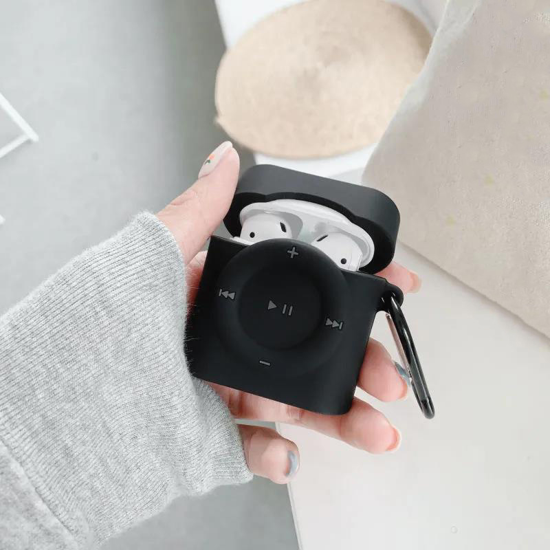 

Luxurys Designers Airpods cases retro MP4 music box Apple protective airpods1/2 3 generation wireless Bluetooth headset case good nice
