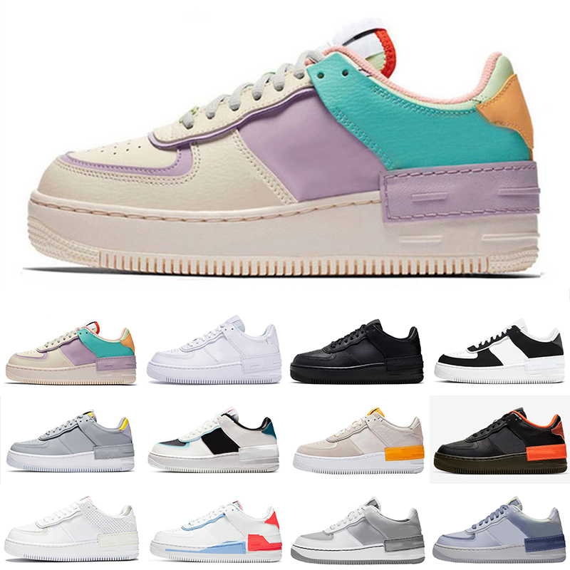 

top quality wholesale 2021 One shoes mens women utility black Orange red trainer flax wheat blue pink sports sneakers, Color 3