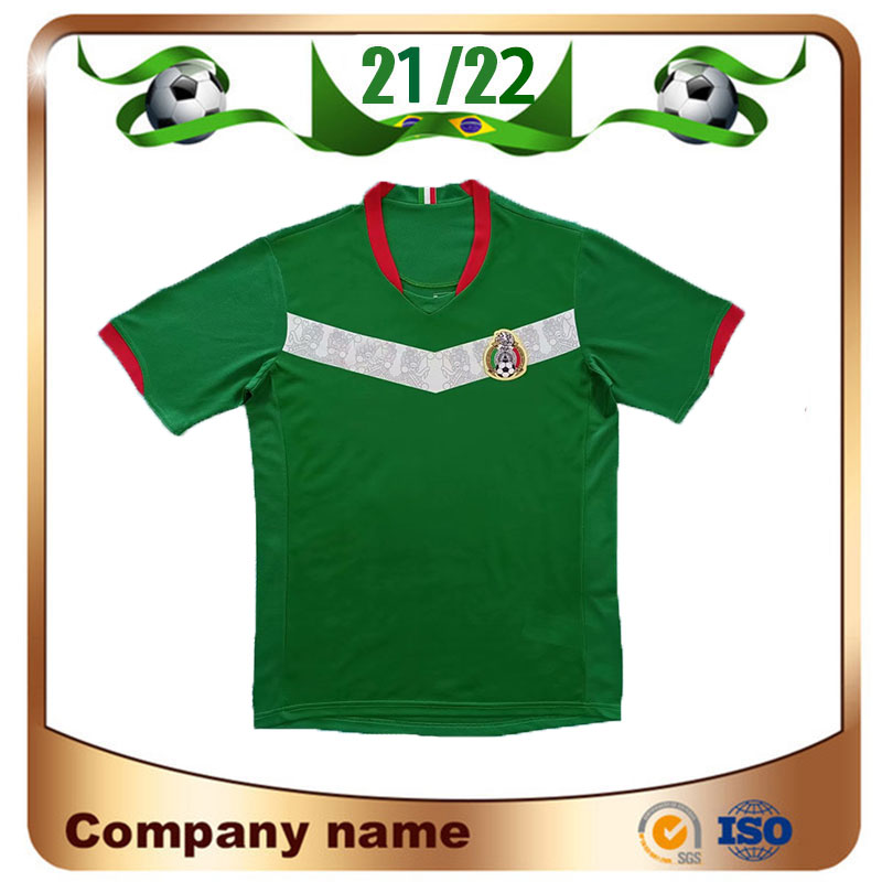 

Maillots de foot 2006 Retro Edition Mexico #9 BORGETTI Soccer Jerseys 06 World Cup G.FRANCO R.MARQUEZ football Shirt uniforms Sales, 2006 home