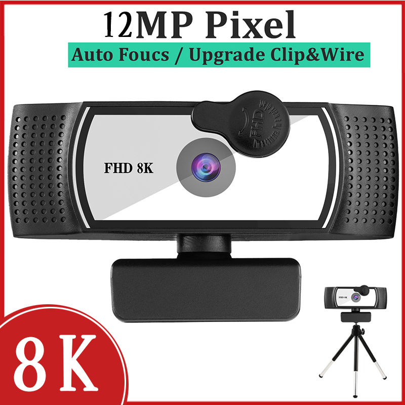 

Autofocus Webcam 1080p Sailvde 4k 8K Network USB Live Broadcast 2k Driver- Laptop Computer Web Cam Camera Microphone