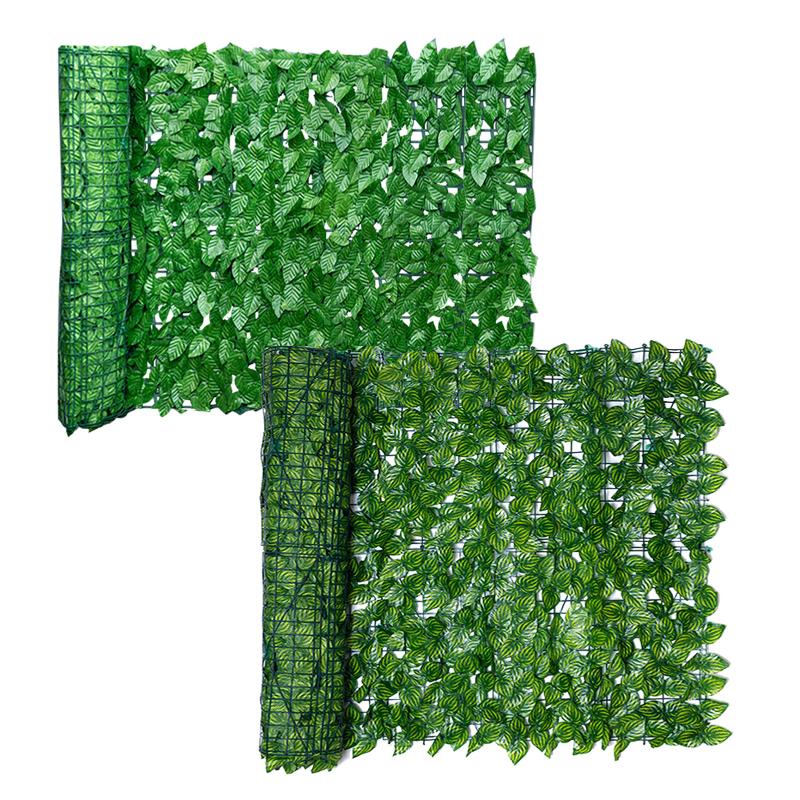 

Decorative Flowers & Wreaths Artificial Leaf Garden Fence Screening Roll UV Fade Protected Privacy Decor Wall Landscaping Ivy