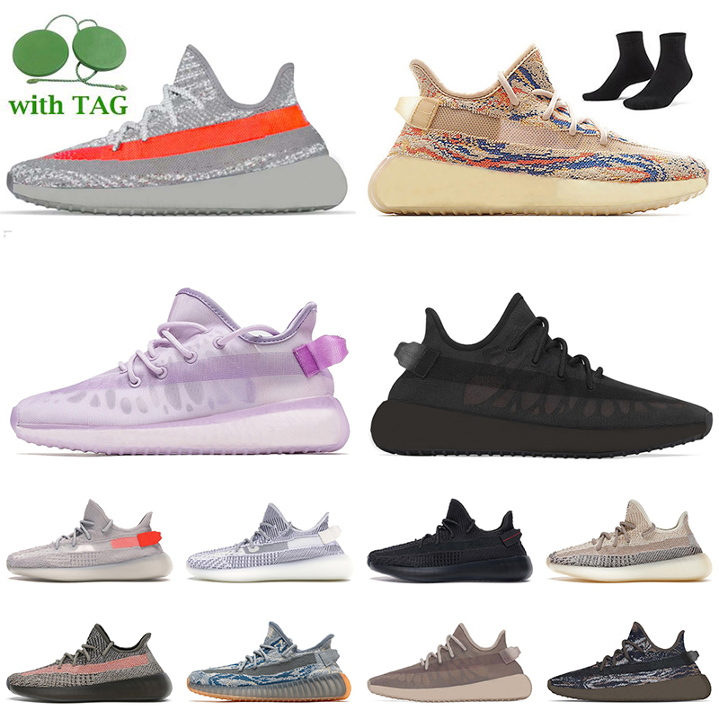 

Top Quality adds Running New Designer Shoes Yeezy Boost 350 Mens Womens Trainers Glow MX Oat Rock Beluga Reflective Mono Cinder Clay Ash Blue Sports Sneakers, # mono cinder 36-47