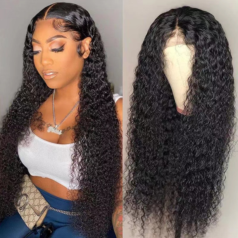 

Peruvian Jerry Curly hair 4 Bundles Tight Curl Weave Human Hairs 3 pieces affordable Malaisian wave Jet Curls 26 28 30inch brown highlighted hair