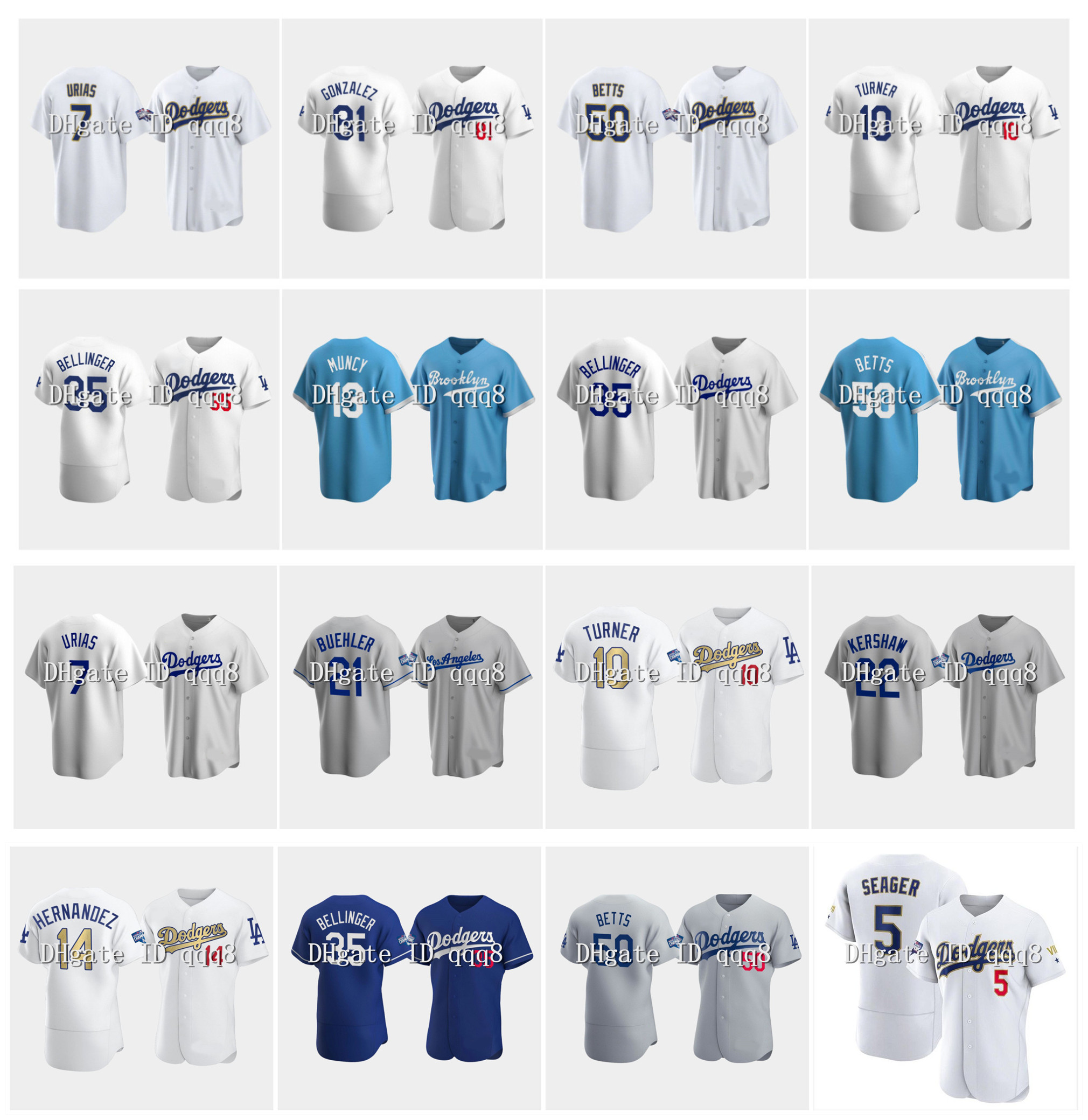 

2021 Gold Program Los Angeles Mookie Betts Baseball Jerseys Dodger Trevor Bauer Julio Urias Men Kids Women Cody Bellinger Clayton Kershaw Co, Blue;black