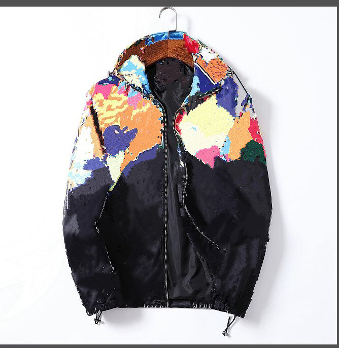 

new designer jacket Top Quality 3d sweatshirt Hooded Thick Coats Mens Women Couples Parka tracksuit Coat Size -XXXL lo8ss