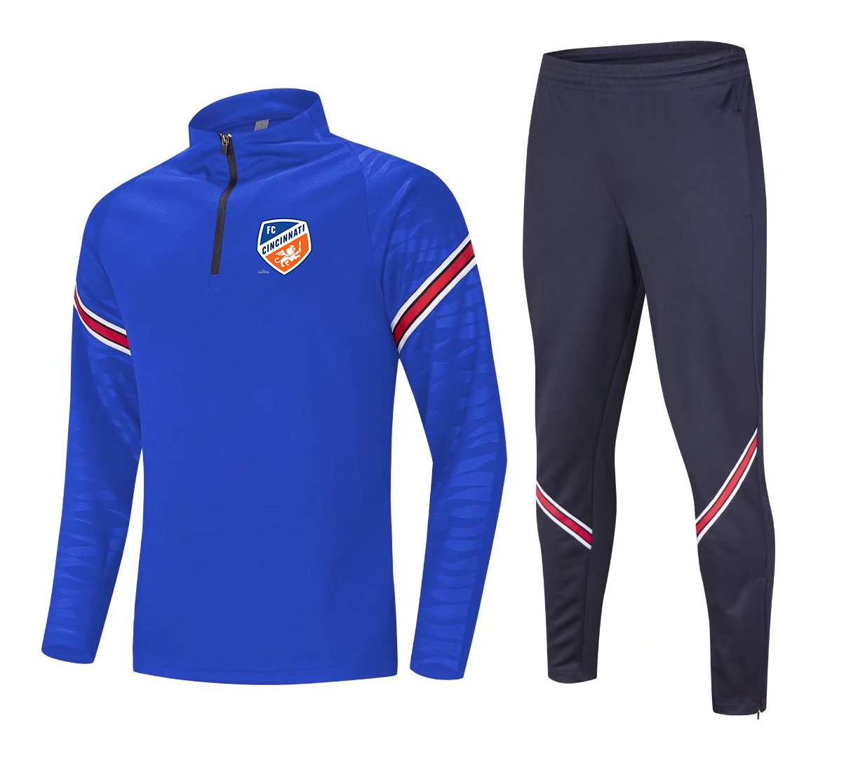 

21-22 FC Cincinnati Men's football team Men Tracksuits Istanbul Basaksehir FK Soccer Set Customize Tean Logo Football Training Suits, No 6