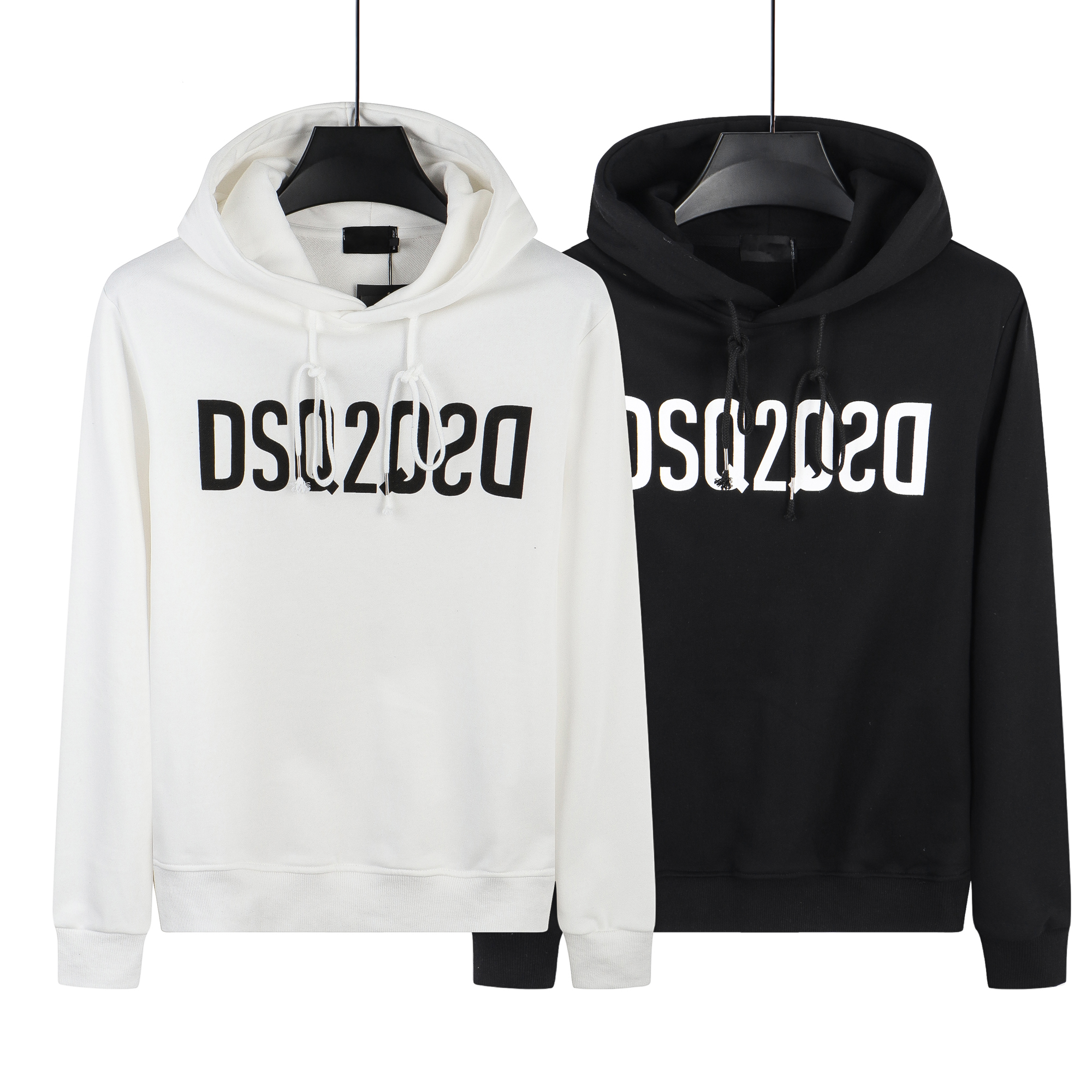 

Hoody New Mens Designer Hoodies Italy fashion Sweatshirts Autumn Print D2 Hoodie Male Top Quality 100% Cotton Tops DS013 ds quared2 ds quared 2 d sq, Black