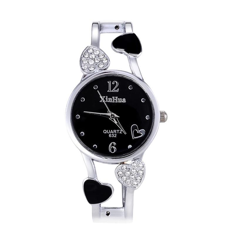 

Wristwatches Fashion Women Watch Ladies Diamond Bracelet, White