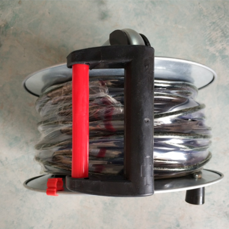 

50m Disc Wire Industrial Reel Power Cord Portable Wire Reel Cross-border Export Saudi Mobile Cable Reel