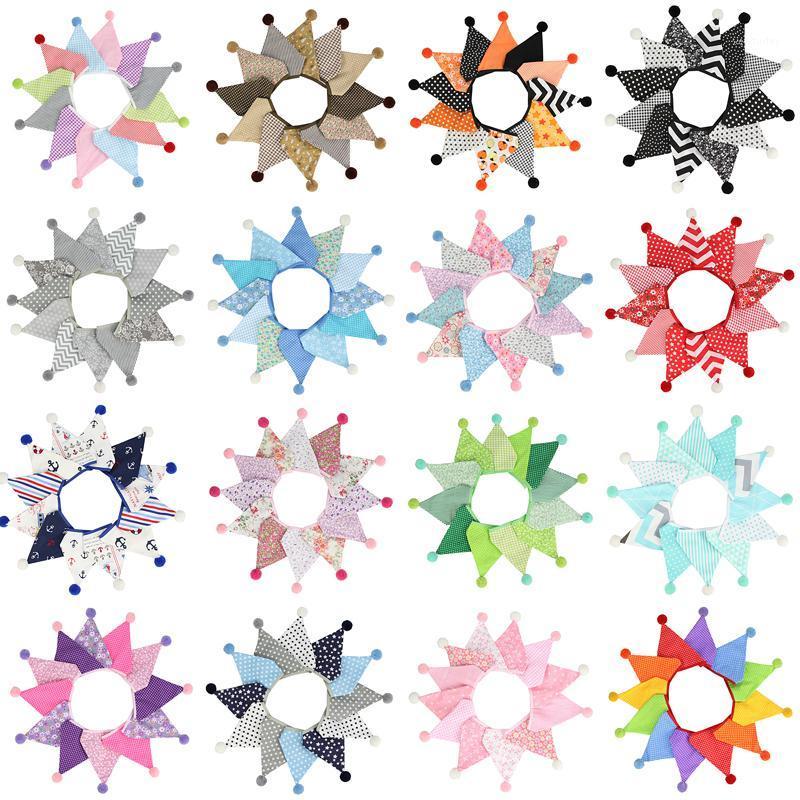 

Party Decoration 3.2m 12 Flags Cotton Pennant Bunting Banner Fluffy Ball Garland Kids Birthday Baby Shower