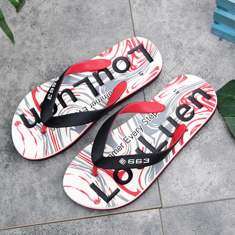 

Slippers Summer Antiskid Flip Flops For Man Shoes Sandals Male Beach Indoor&Outdoor Casual Platform, Black