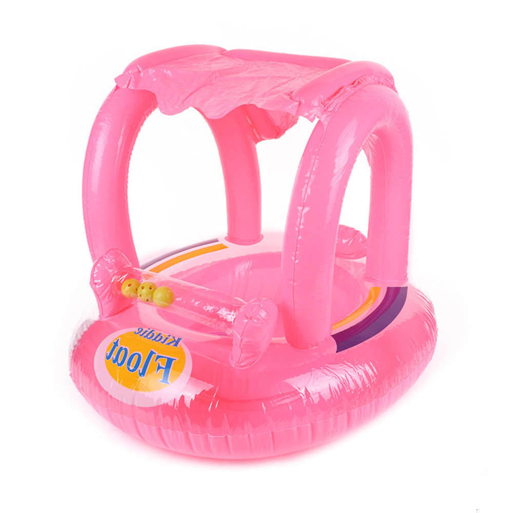 

Swimming ring sunshade child Inflatable swimming circle with shed baby seat yacht
