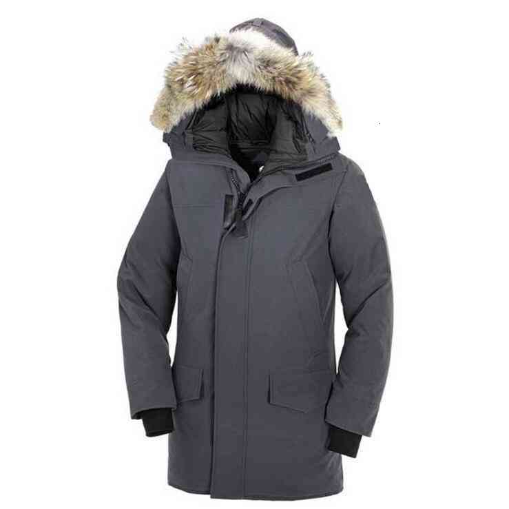 Men's Down & Parkas DHL Free Canada Brand European Size 90% Duck Solid Color Parker Coat Jacket Mens Outdoor Sports Cold Warm Jackets Coats 97W