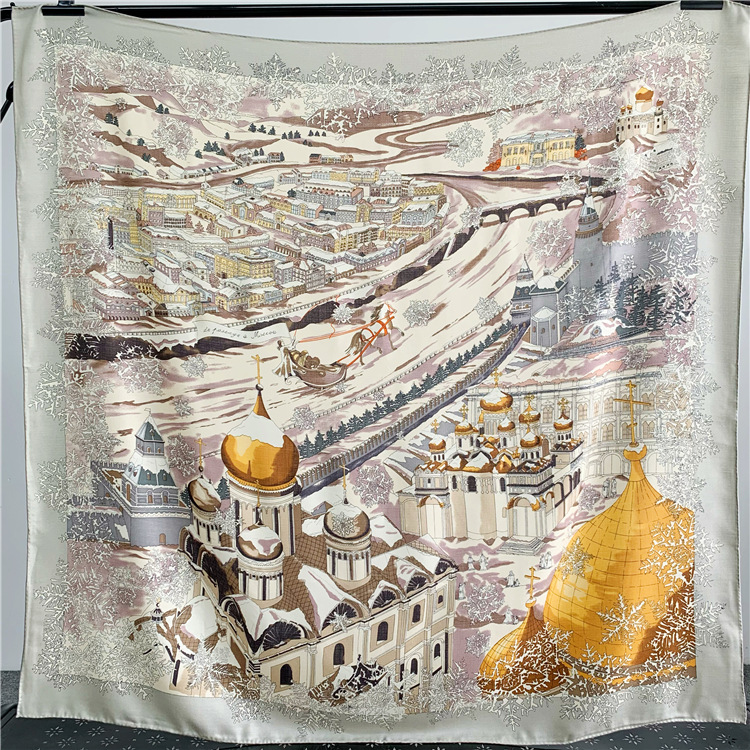 Écharpe en cachemire femmes hiver chaud Pashmina femmes châle Wrap 70% cachemire 30% soie mélangé bords roulés à la main 135*135 cm