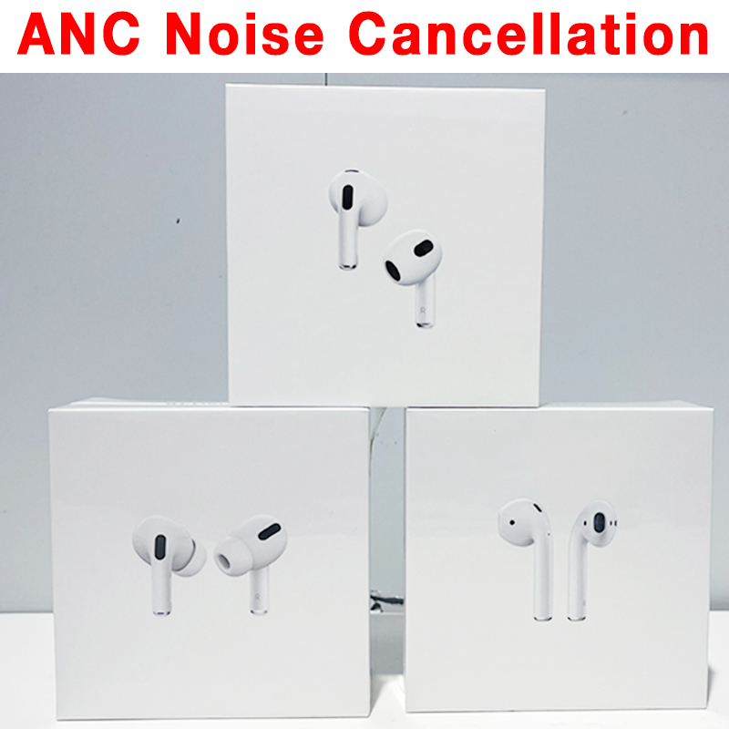 

ANC Noise cancellation 1:1 Airpods pro 2 3 generation pop up window Wireless Earphones headset Charging Gps Rename Bluetooth Headphones Earbuds valid serial number, Air 2