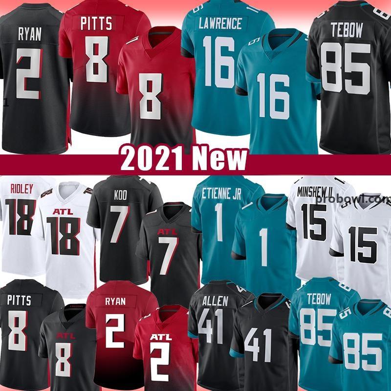 

Kyle Pitts Tim Tebow Trevor Lawrence Jersey Travis Etienne Allen Robinson II Matt Ryan Tony Gonzalez Ridley Josh Custom Mens Womens Kids, Youth size s-xl (meizhouhu)