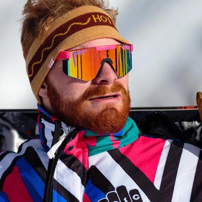 

Pit Viper BRAND Mirrored Green Lens Sunglasses Polarized Men Sport Goggle Tr90 Frame Uv400 Protection With Case, White;black